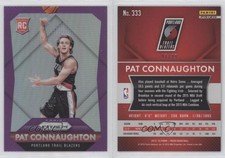 2015-16 Panini Prizm Rookies Purple Prizm /99 Pat Connaughton #333 Rookie RC