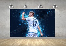 CIRO IMMOBILE POSTER LAZIO STAMPA FOTOGRAFICA PROFESSIONALE