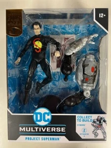 DC Multiverse McFarlane Toys Project Superman (Flashpoint) Gold Label 7" BAF New - Picture 1 of 2