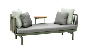 Lounge Sofa Milano Multifunktionssofa inkl. Tisch Rope Loungemöbel Gartenlounge - Bild 1 von 4