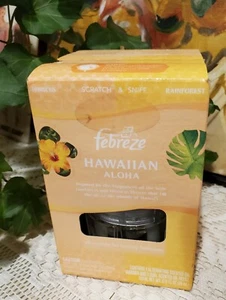 Febreze Plug Hawaiian Aloha Scented Oil Refill Plus Alternating Warmer NEW - Picture 1 of 2