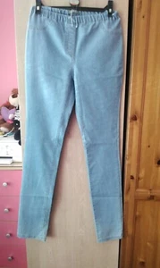 WOMENS LIGHT BLUE STRETCH DENIM JEGGINGS by SOUTH, SIZE 12, LONG, NEW WITH TAGS - Picture 1 of 5