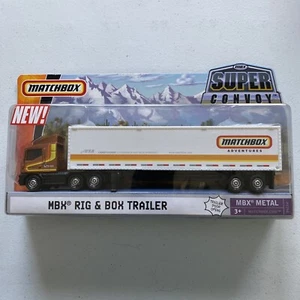 Matchbox Super Convoy MBX Rig & Box Trailer - Picture 1 of 4