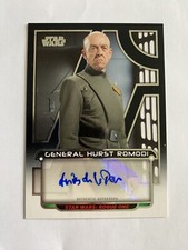 Topps Star Wars Galactic Files Car Andy Tower as General Hurst Romodi