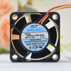 NMB 1608KL-05W-B59 fan 24V 0.11A 40*40*20mm 3pin - Photo 1/4
