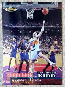 2000-01 Topps Finest / Finest Moments #FM-JK Jason Kidd - Suns - Picture 1 of 2