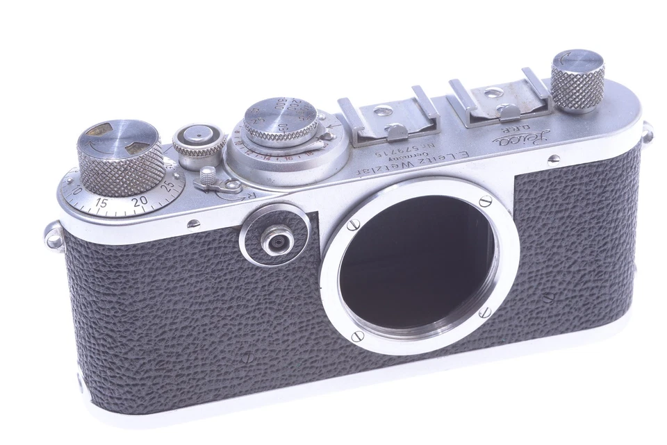 ✅ CÁMARA LEICA M39 IF ESFERA ROJA CROMADA 35MM *FUNCIONA 100%* SERRAIL #579715 '1953' Foto 1 de 4