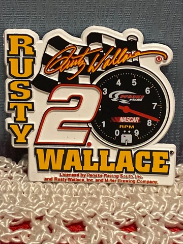 Rusty Wallace #2 Magnet  Penske Racing South & Millers Brewing co Cover