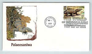 Grand Junction Co The World of Dinosaurs FDC Envelope Palaeosaniwa 1997 fdc7 - Picture 1 of 2