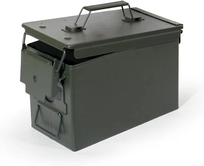Munitionskiste Abschließbar, US Ammo Box,Patronenbox, Aufbewahrungsbox,Munition - Bild 1 von 3