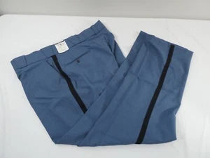 FLYING CROSS LEGEND FRENCH BLUE PANTS MENS 30X36 W/ NAVY STRIPE LEXINGTON PD - Picture 1 of 2