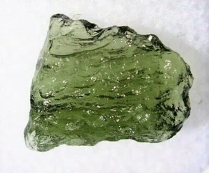 METEORITE MOLDAVITE GREEN LARGE IMPACT TEKTITE CZECH METEOR SPACE GLASS ASTEROID - Picture 1 of 12