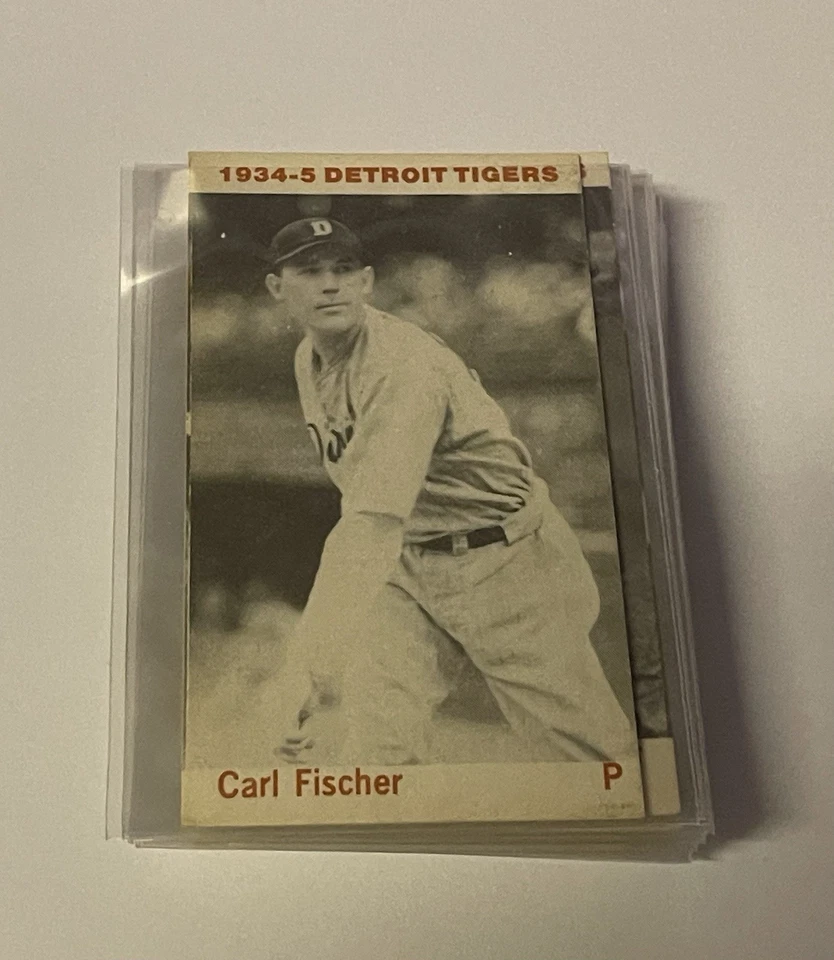 1974 TCMA 1934-35 Detroit Tigers Singles You Pick - Image 1 of 1
