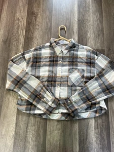 Grau-weißes Weekends Flanellhemd #Flanell Gr.XL #275 - Bild 1 von 9