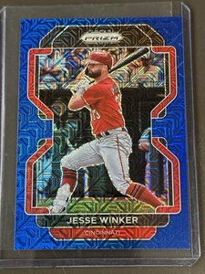 Panini Prizm 2022 - Tier II Jesse Winker #128 Blue Mojo Prizm/199 - Imagen 1 de 2