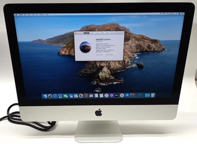 Apple iMac A1418 21.5" i7-4770s@3.10 16GB RAM 128GB SSD/1TB HDD Catalina SB648 - Image 1 of 4