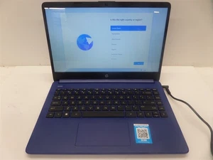 HP 14-fq0040nr 14" computer portatile con CPU AMD 3020e 1,2 GHz 4 GB RAM 58 GB SSD Win11 - Foto 1 di 10