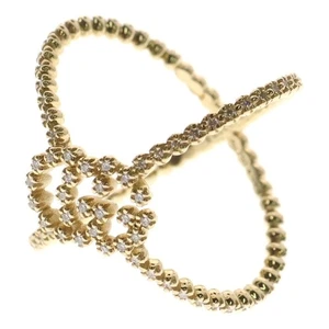 Anillo GUCCI GG Running X con diamantes de oro amarillo - Imagen 1 de 6