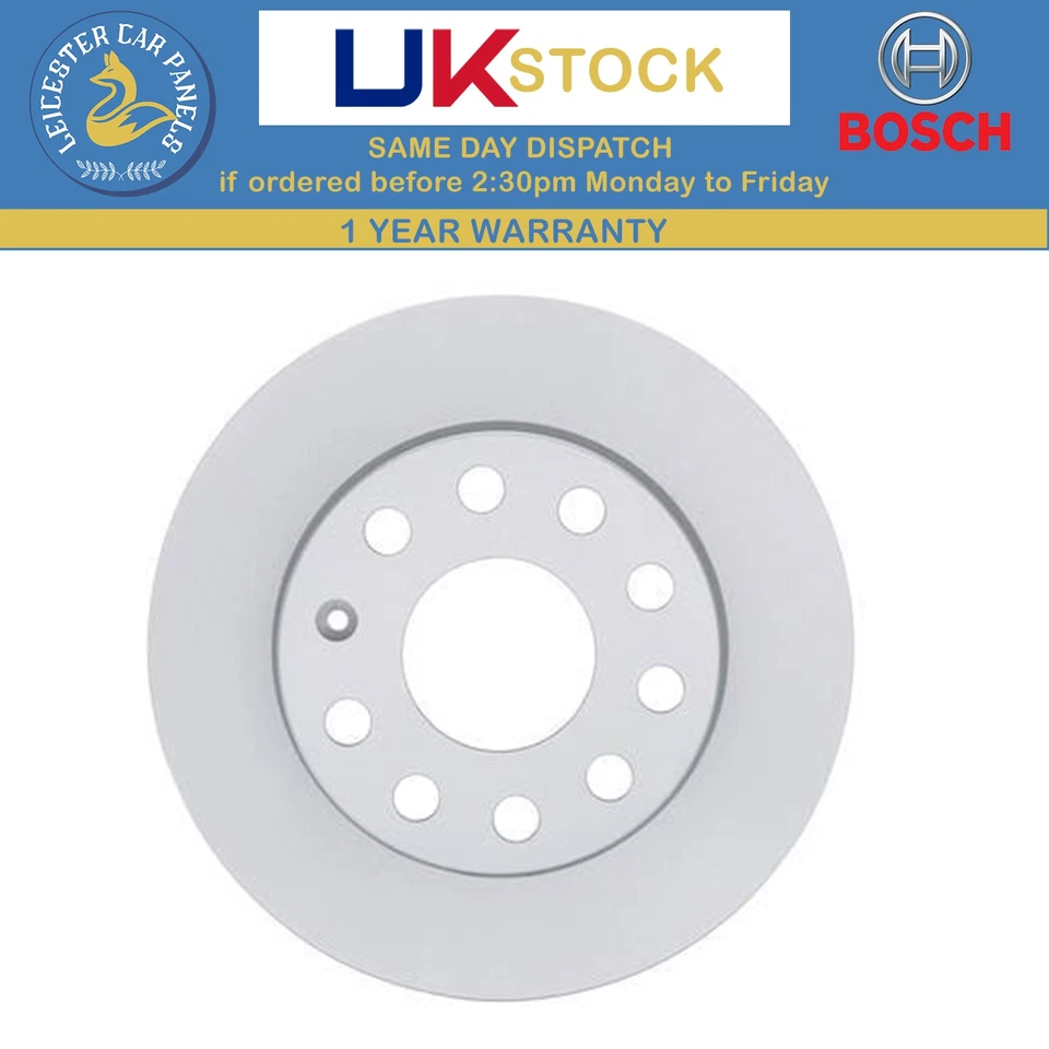 Bosch Brake Dics For VW Jetta 2010-2017 1.6 2.0 0986479099 - Image 1 of 1
