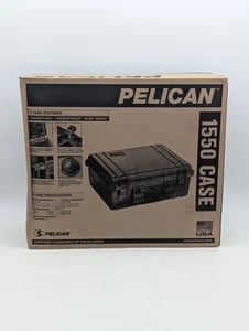 Pelican 1550 wasserdichte druckfeste staubdichte Schutzhülle OHNE SCHAUMSTOFF | Orange - Bild 1 von 6