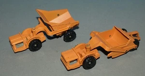 Espewe (H0) Erdschrapper und Erdbeweger mit Kippmulde DDR Spielzeug - Bild 1 von 5