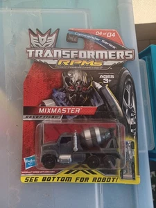 Transformers RPMs Decepticon Mixmaster Commander Series Toy Car Sealed 2009 - Picture 1 of 2