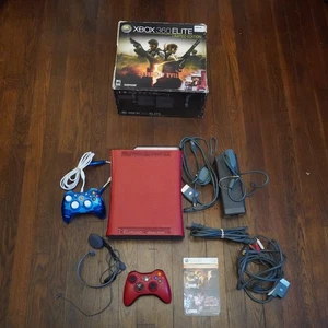 Microsoft Xbox 360 Elite Resident Evil 5 120 GB rote Konsole  - Bild 1 von 12
