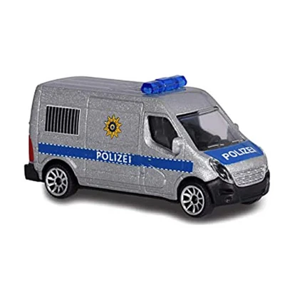 Majorette 1/64 Renault Master Police German Version Diecast Model Car - Image 1 of 2
