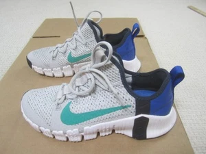 Nike Free Metcon 3 Grey Fog Training Shoes Neptune Green Men's 8.5 CJ0861-043 - Picture 1 of 7