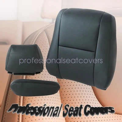 Driver Top Leather Seat Cover Black Replacement For 07-19 Mercedes-Benz Sprinter - Image 1 of 4