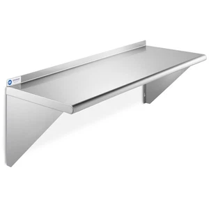NSF Stainless Steel 12" x 36" Commercial Kitchen Wall Shelf Restaurant Shelving - Picture 1 of 7