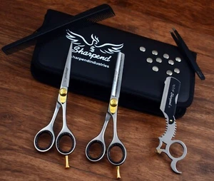 Hair Cutting,Thinning Scissors Shears Set Hairdressing Salon Professional-Barber - Picture 1 of 8