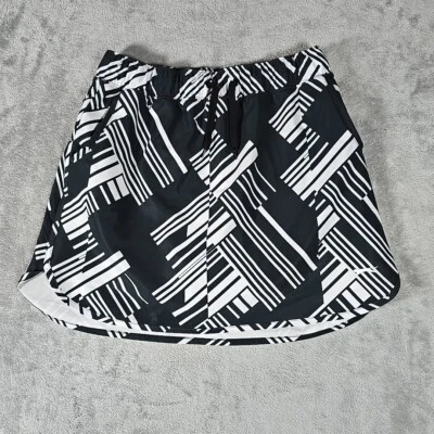 Slazenger Skort Mujer Pequeño Negro/Blanco Patrón Ropa Deportiva Ropa Activa Foto 1 de 4
