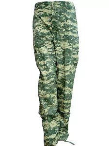Nuevos Pantalones de Carga Mil-Spec BDU Poliéster Rip-Stop 6 Bolsillos (Camuflaje Digital) - S M - Imagen 1 de 4
