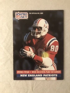 1991 NFL Pro Set - Irving Fryar #579 - New England Patriots - EX - Picture 1 of 2