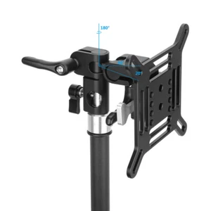 CAMVATE VESA Monitor Mount w/75mm 100mm Patterns & QR V-Lock fr 13 to 32" Screen - Picture 1 of 8