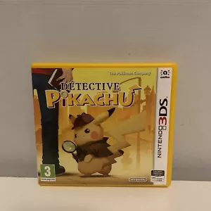 DETECTIVE PIKACHU Nintendo 3ds e 2ds Pokemon COMPLETO Manuale PAL MULTILINGUA - Imagen 1 de 4