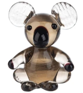Ganz World Miniature Mini Collectible Glass Figurine KOALA 1" - Picture 1 of 6