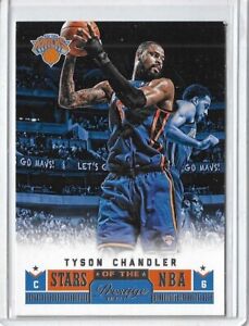 2012-13 Panini Prestige Basketball Tyson Chandler Stars of the NBA Card #11