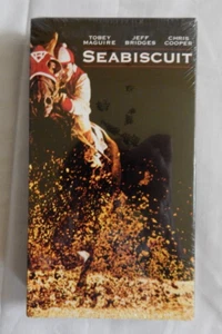 Seabiscuit VHS, Color, 2 hrs 21 mins, PG-13, 2003 NEW/Sealed - Imagen 1 de 4