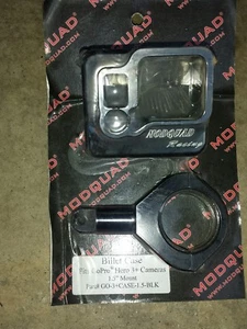 ModQuad GO-3CASE-STD-BLK GoPro Hero3 Camera Billet Case & ATV Mount 1.5 in - Picture 1 of 2