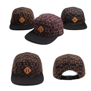 Unisex Mens Womens Teamlife Decal 5 Panels Strapback Baseball Cap Camp Hats - Picture 1 of 10