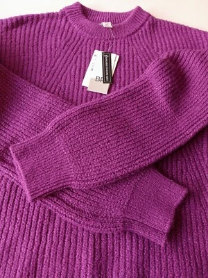 Suéter Pullover BP Tejido Color Púrpura Phlox Mujer XSmall Foto 1 de 4