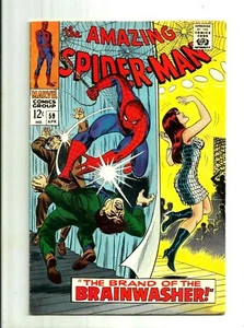 THE AMAZING SPIDER-MAN #59 (1968, Marvel) Silver Age Comic LOOK ***** - Picture 1 of 10