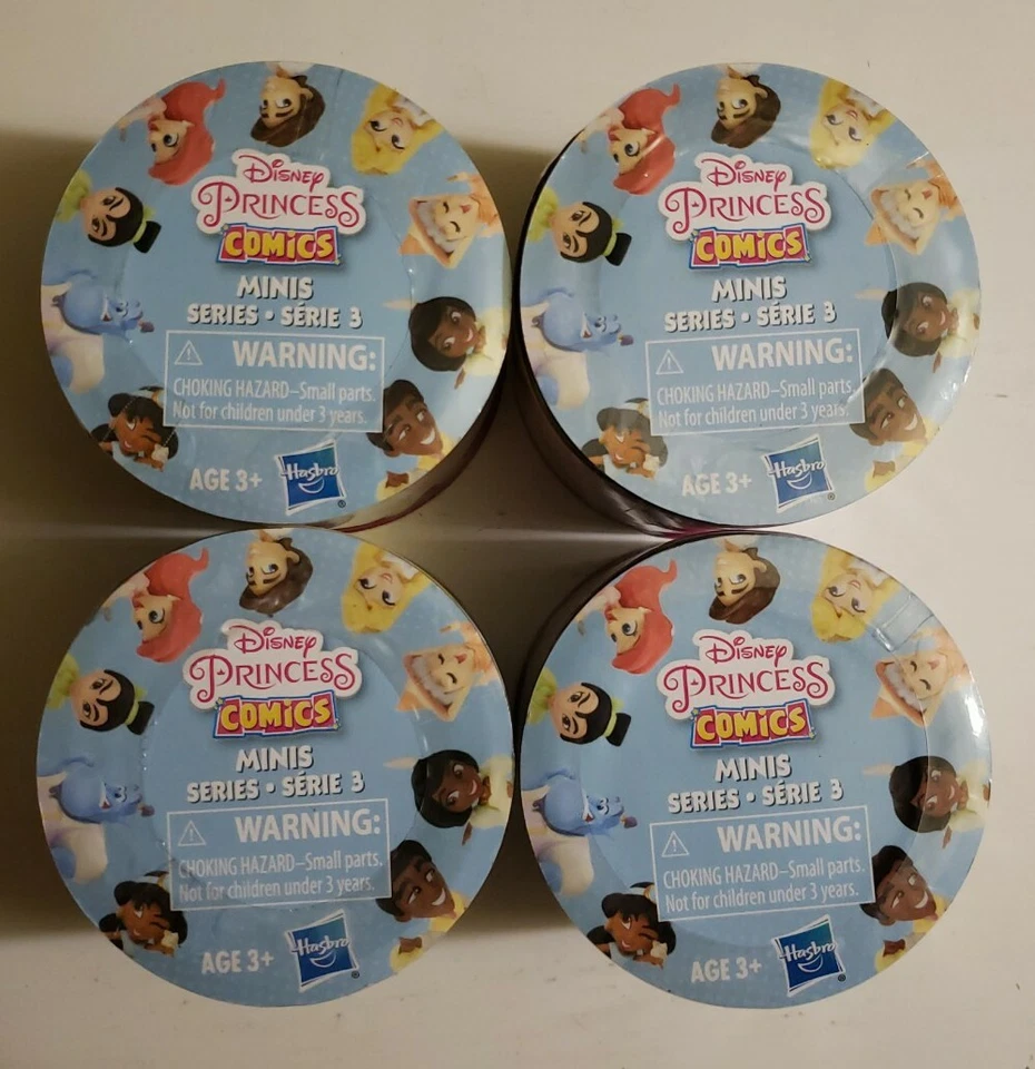 1 Random Disney Princess Comic Minis Figure Series 3 2020 Hasbro E6279