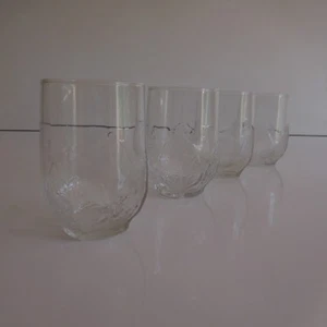 4 verres tulipes à eau glasses water design XXe 1920 art nouveau déco PN France - Imagen 1 de 12