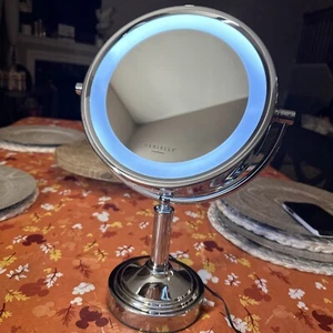 Danielle creations Double sided power mirror Preowned No Box - Picture 1 of 5