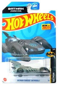 2023 Hot Wheels 55/250 Batman 2/5 Batman Forever Batmobile Gray Diecast Vehicle! - Picture 1 of 1