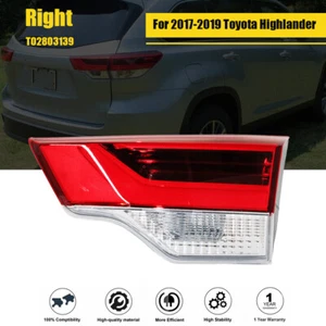 Inner Right Passenger Side Tail Light Brake Lamp For Toyota Highlander 2017-2019 - Picture 1 of 12