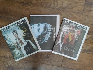 The Times  - 9th/11th/20th Sept 2022 - Death & Funeral of Queen Elizabeth II UK - Picture 1 of 1